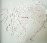 Tableau hommage ailes d'ange gardien Maya
