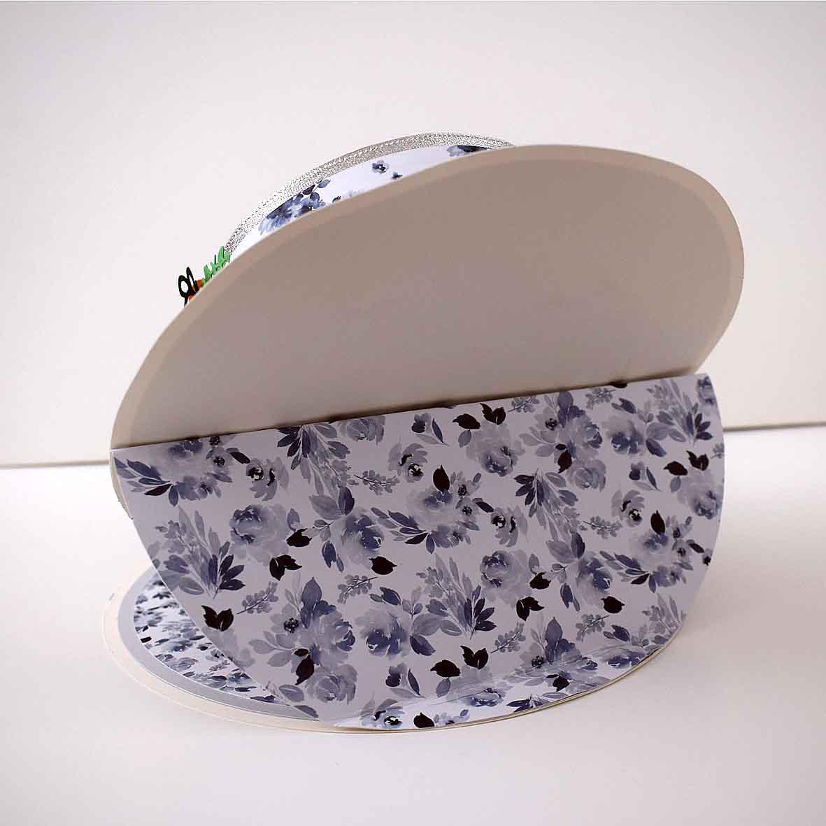 Boite à chapeau, chapeau boite surprise aux fleurs