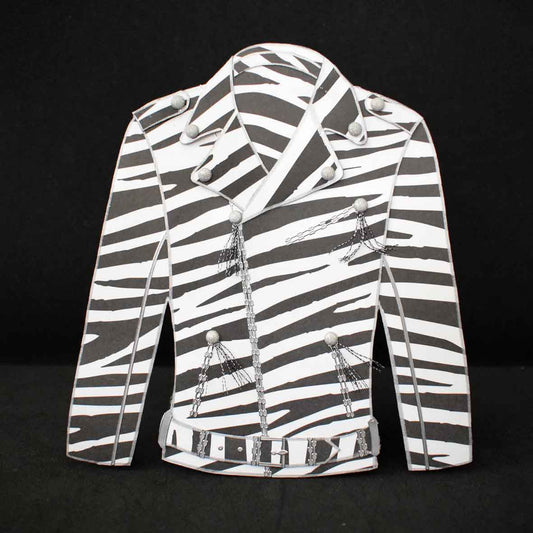 Carte d'anniversaire homme perfecto zébré - Carte chevalet personnalisable