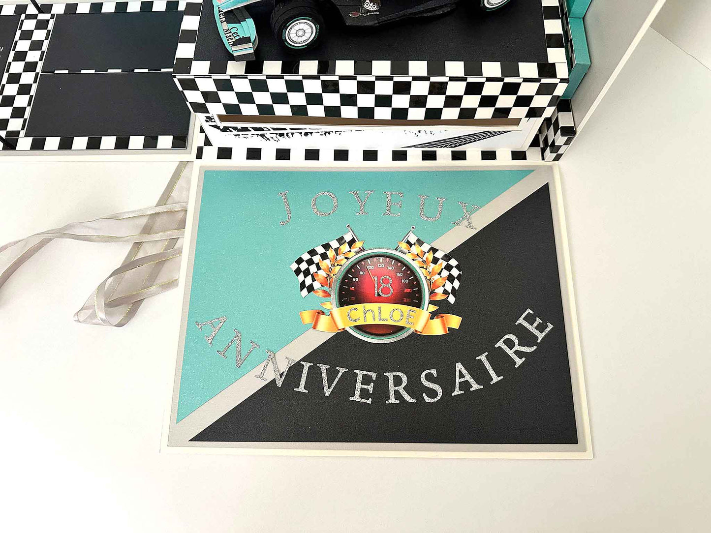 Maquette Formule 1 personnalisée – Création artisanale sur mesure