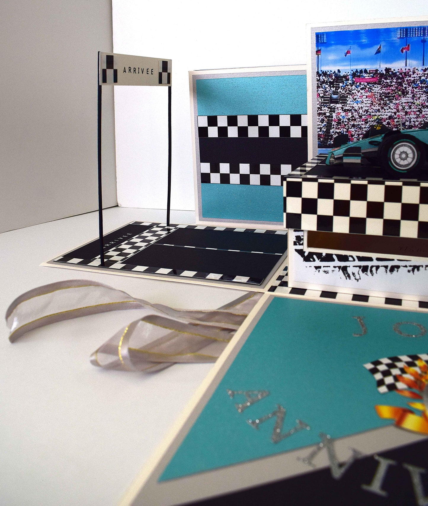 Maquette Formule 1 personnalisée – Création artisanale sur mesure