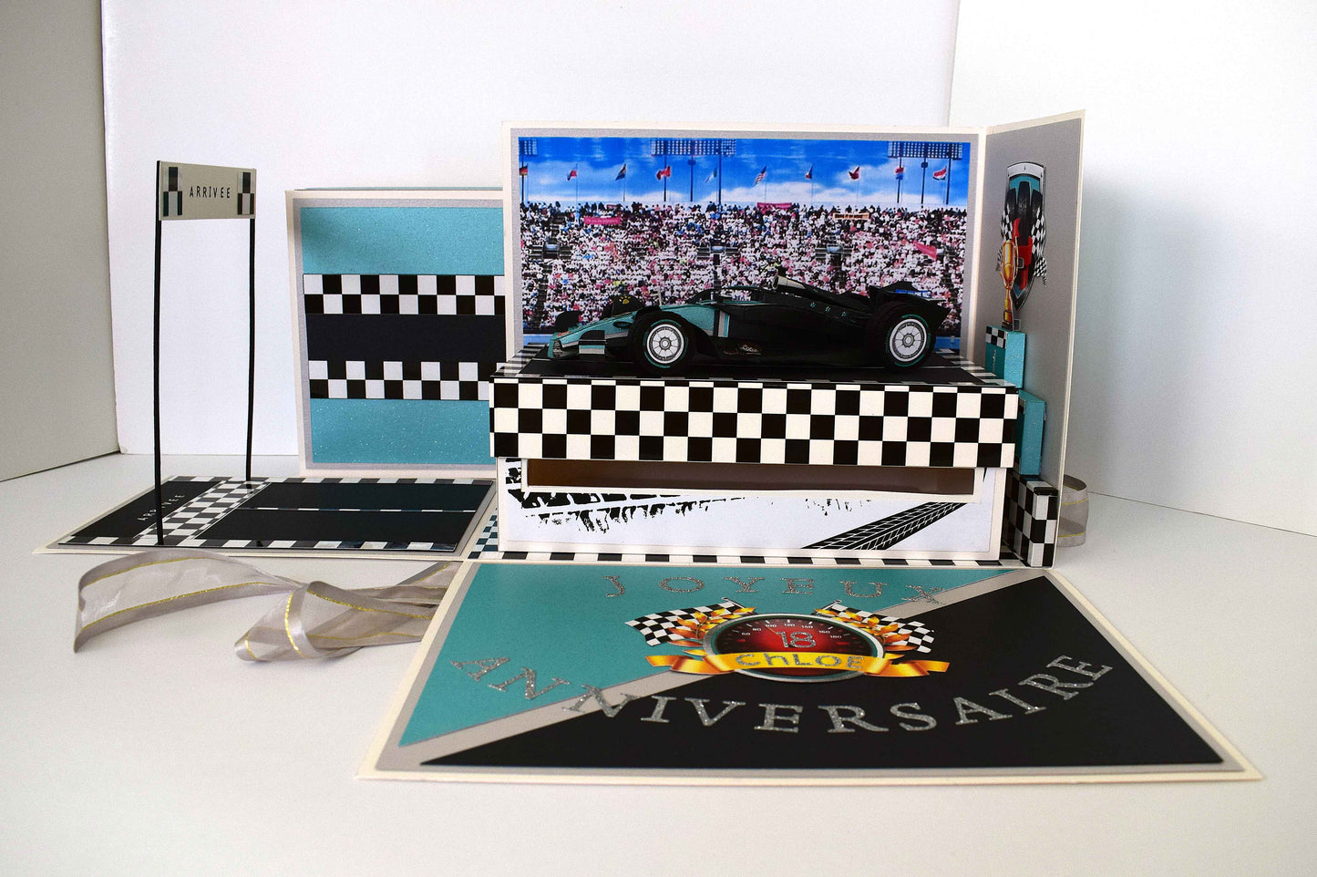 Maquette Formule 1 personnalisée – Création artisanale sur mesure