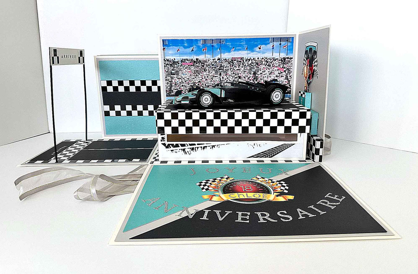 Maquette Formule 1 personnalisée – Création artisanale sur mesure