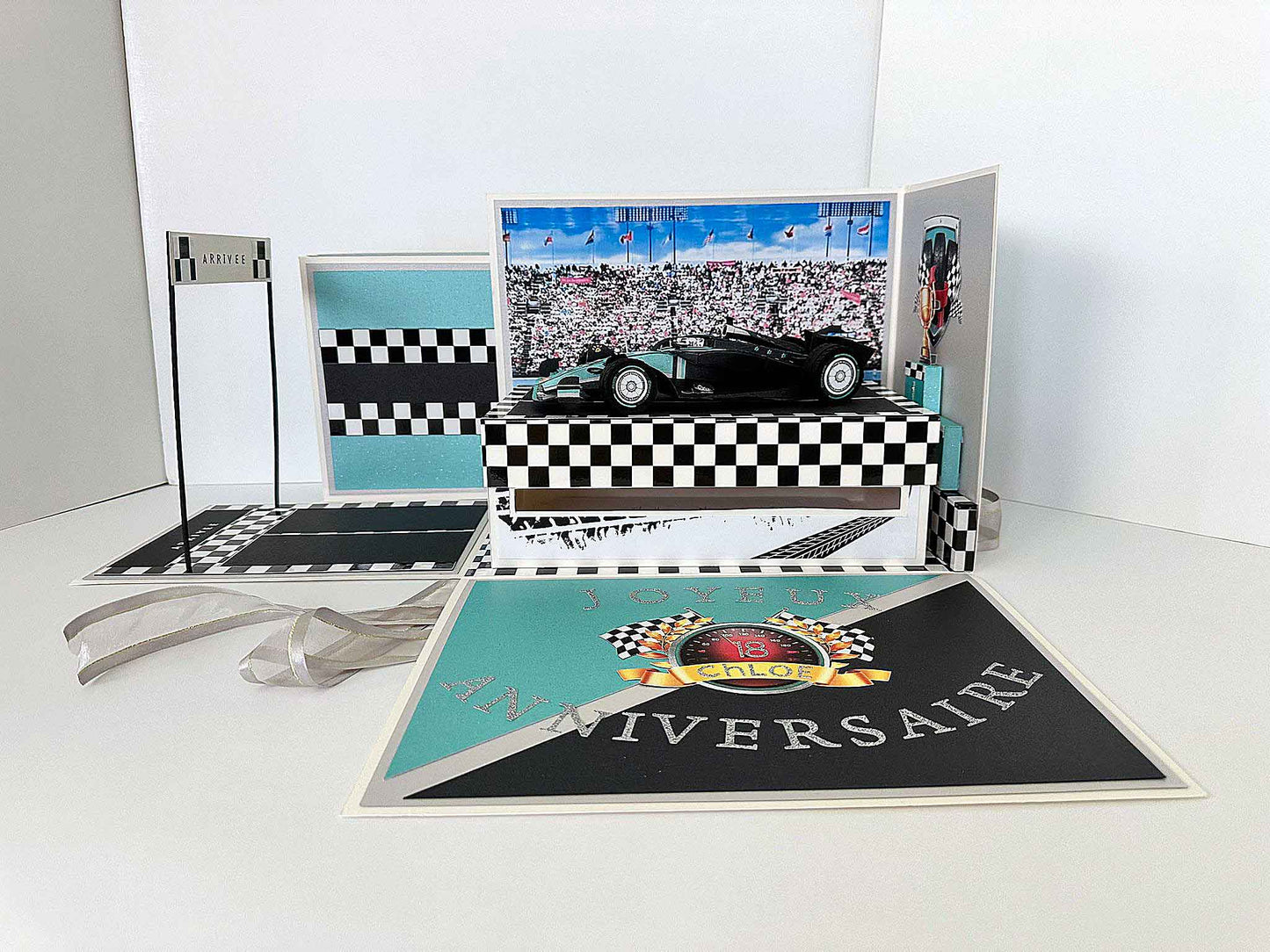 Maquette Formule 1 personnalisée – Création artisanale sur mesure