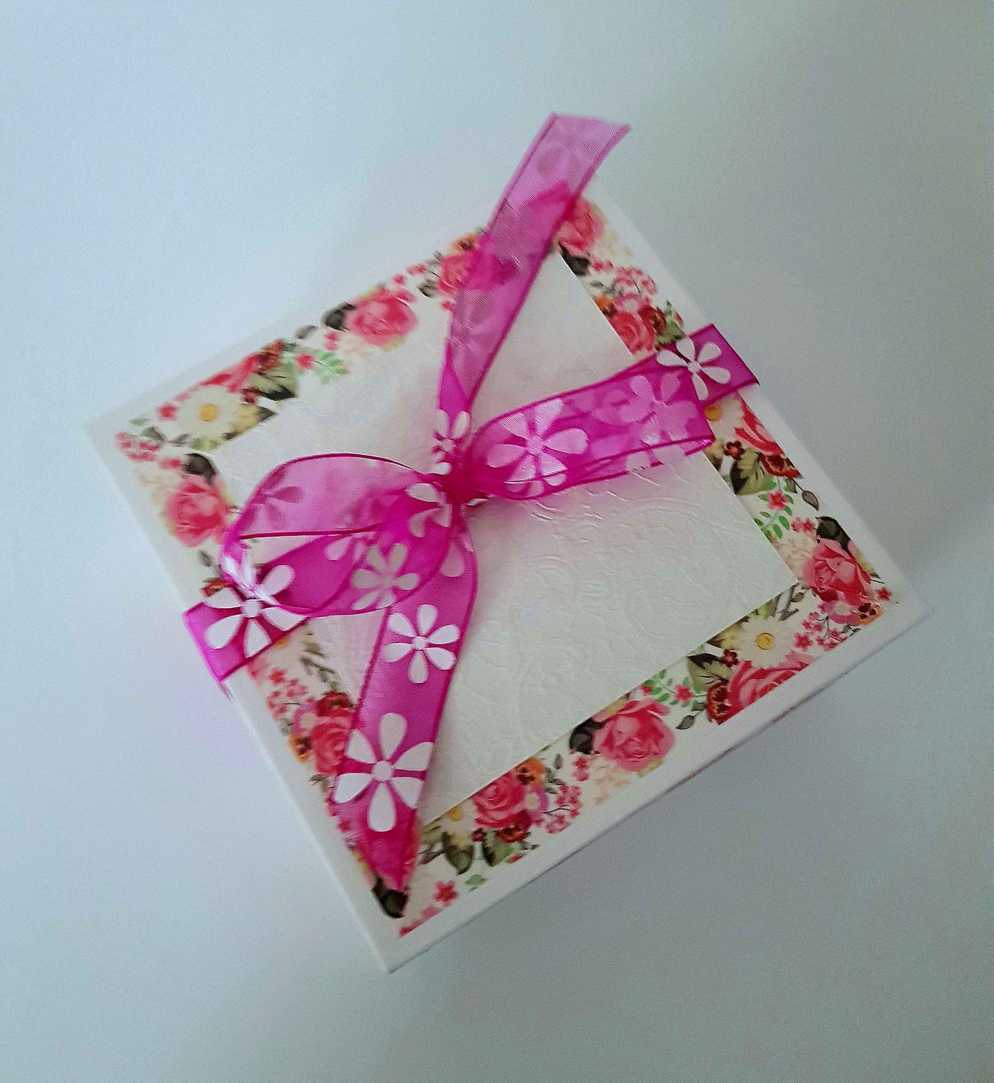 Boîte surprise anniversaire personnalisée – cadeau original fait main