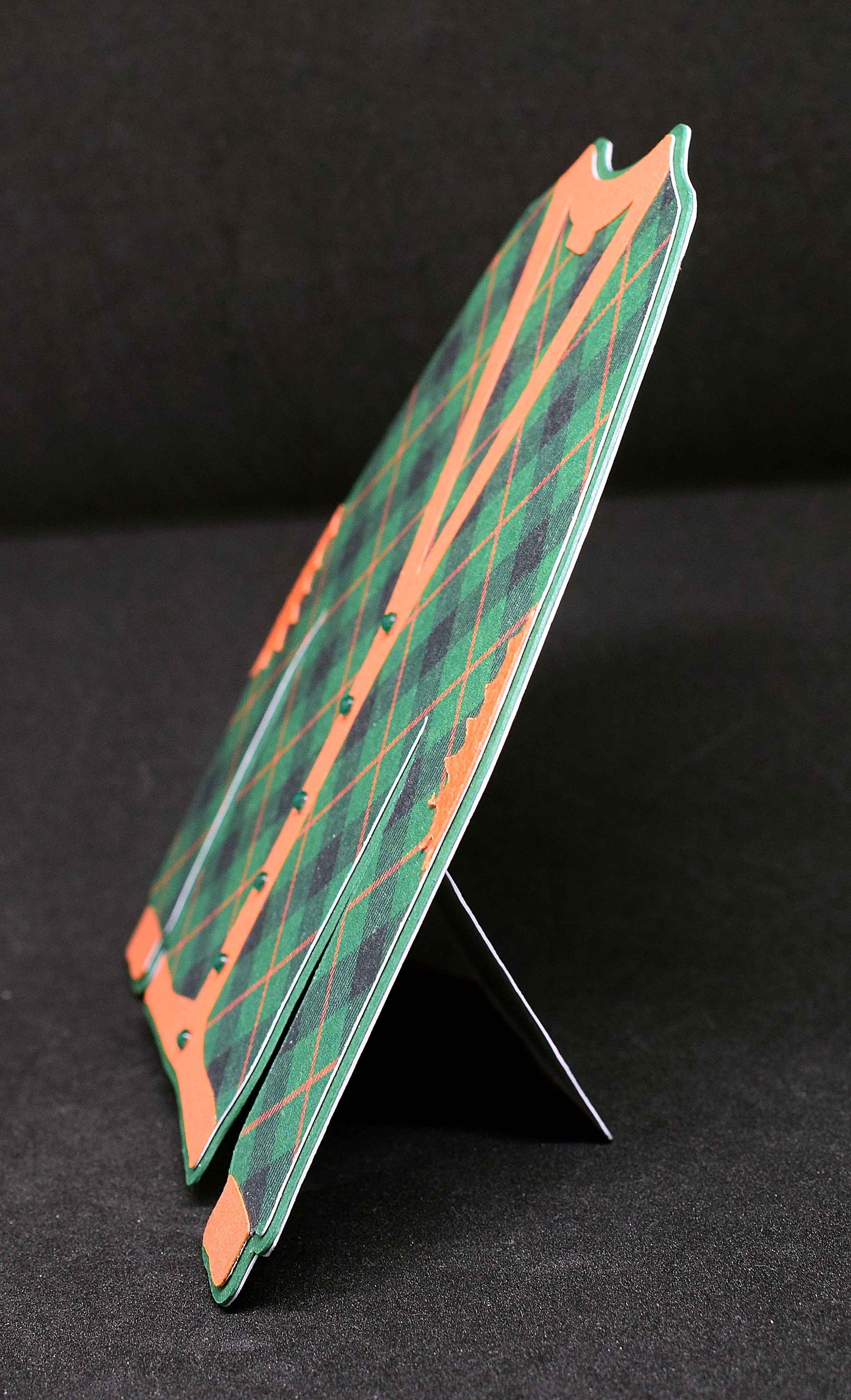 Carte d'anniversaire homme Cardigan à rayures - Carte originale et personnalisable