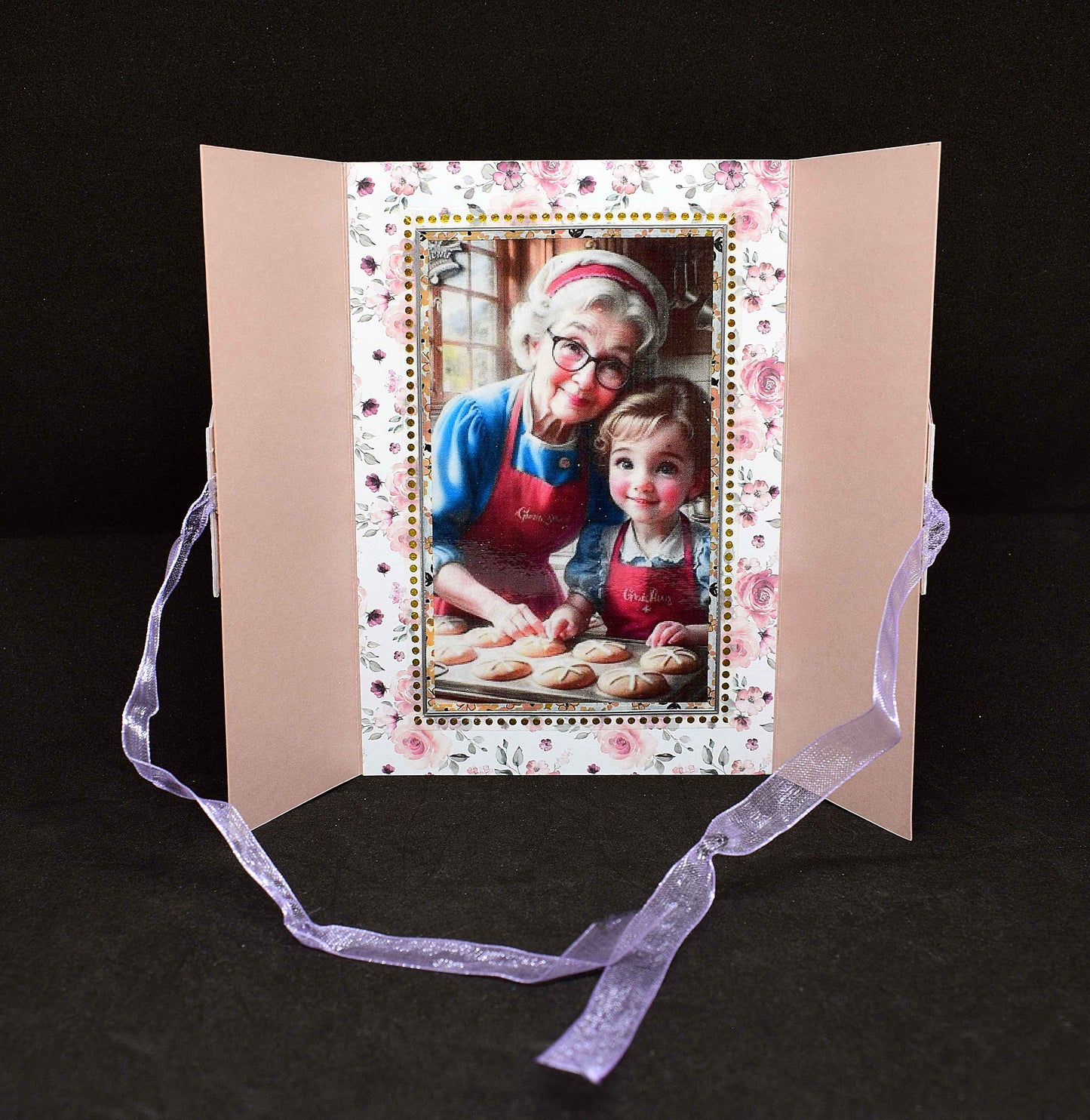 Carte d'anniversaire personnes âgées - Carte au papillon - création originale et unique