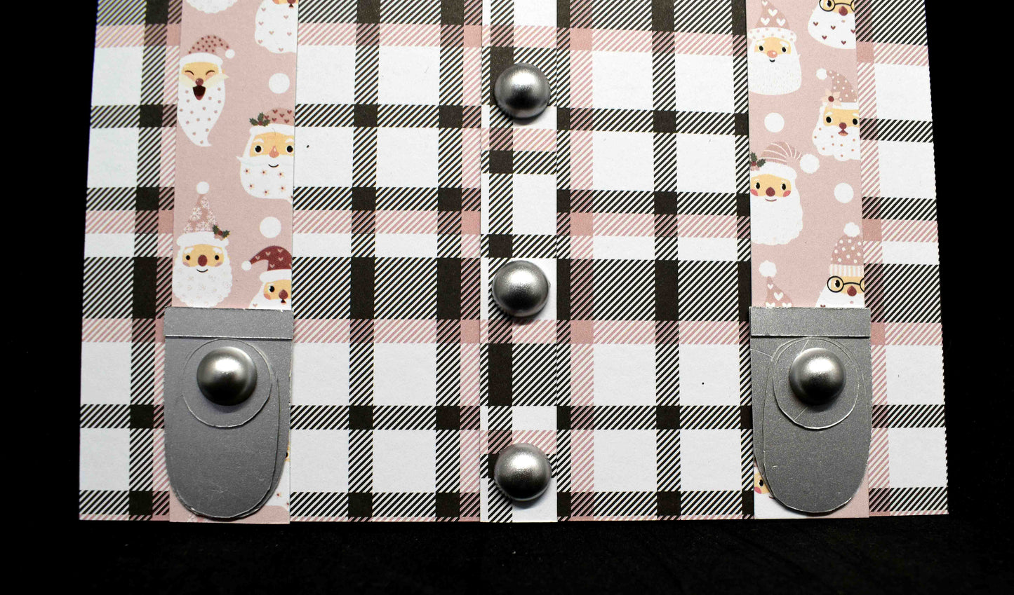 Carte d'anniversaire homme Chemise et bretelles - Carte artisanale personnalisable