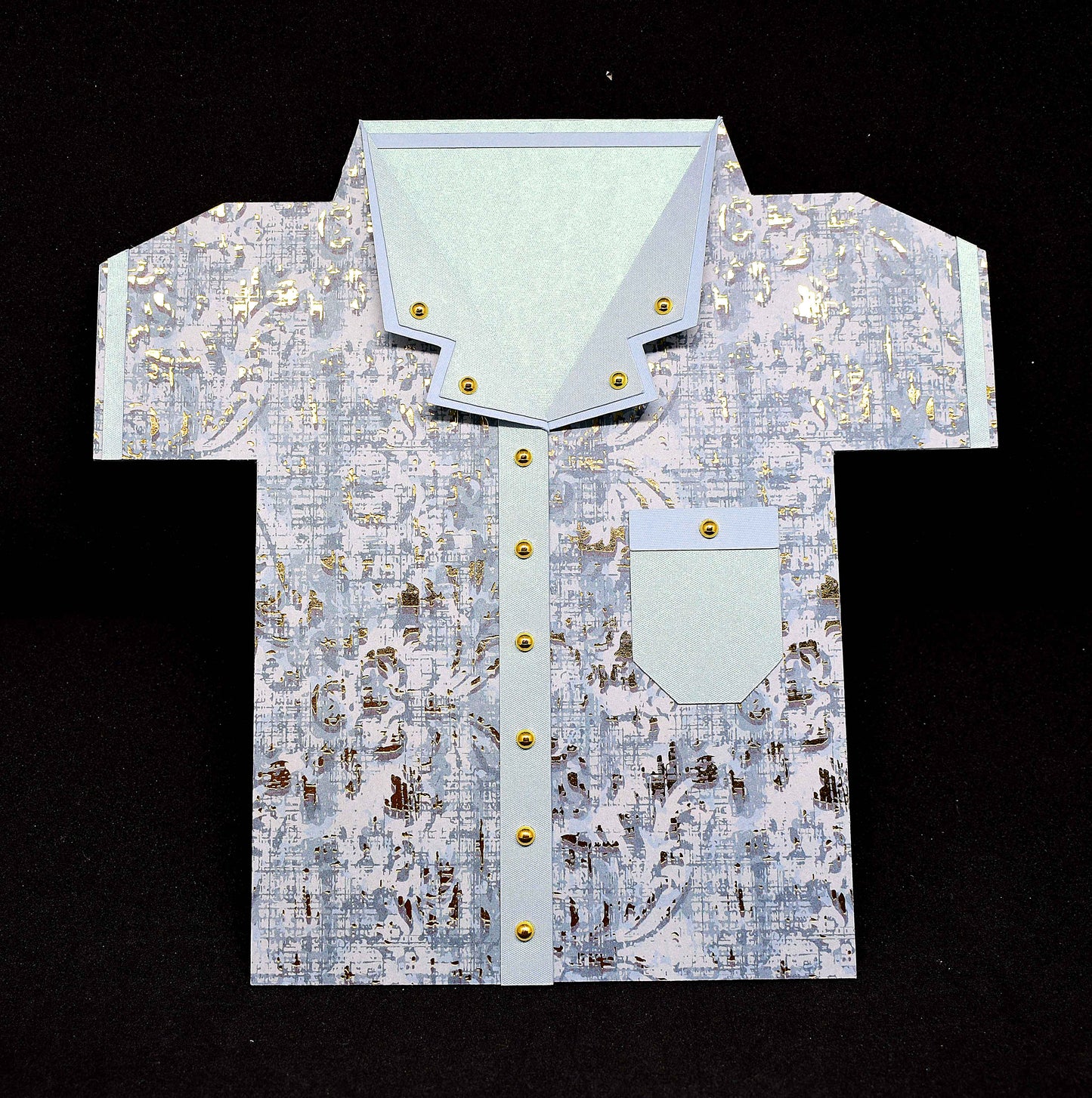 Carte d'anniversaire homme Chemisette - Carte unique personnalisable