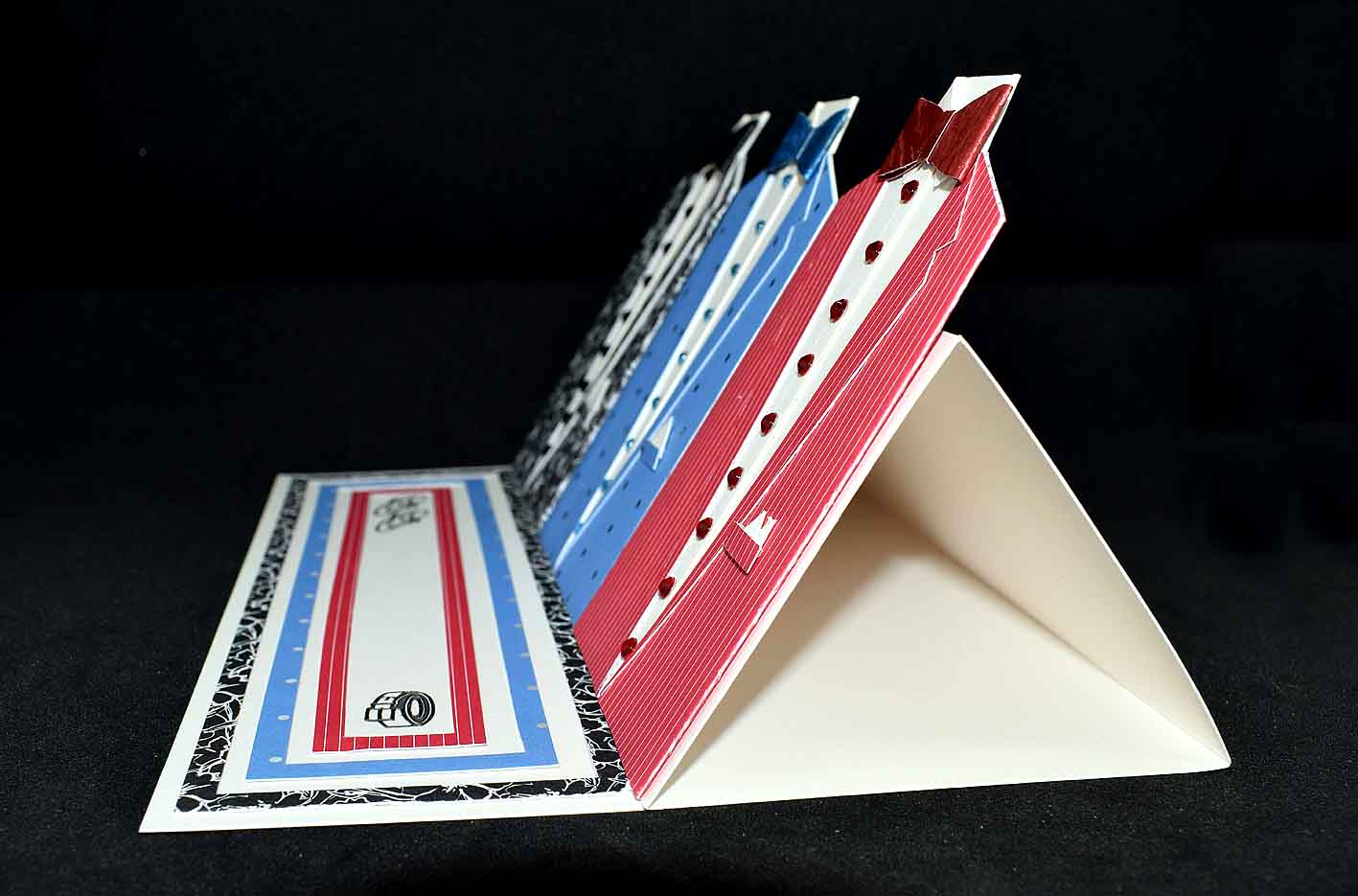 Carte d'anniversaire homme Costumes nœuds papillon - Carte chevalet personnalisable