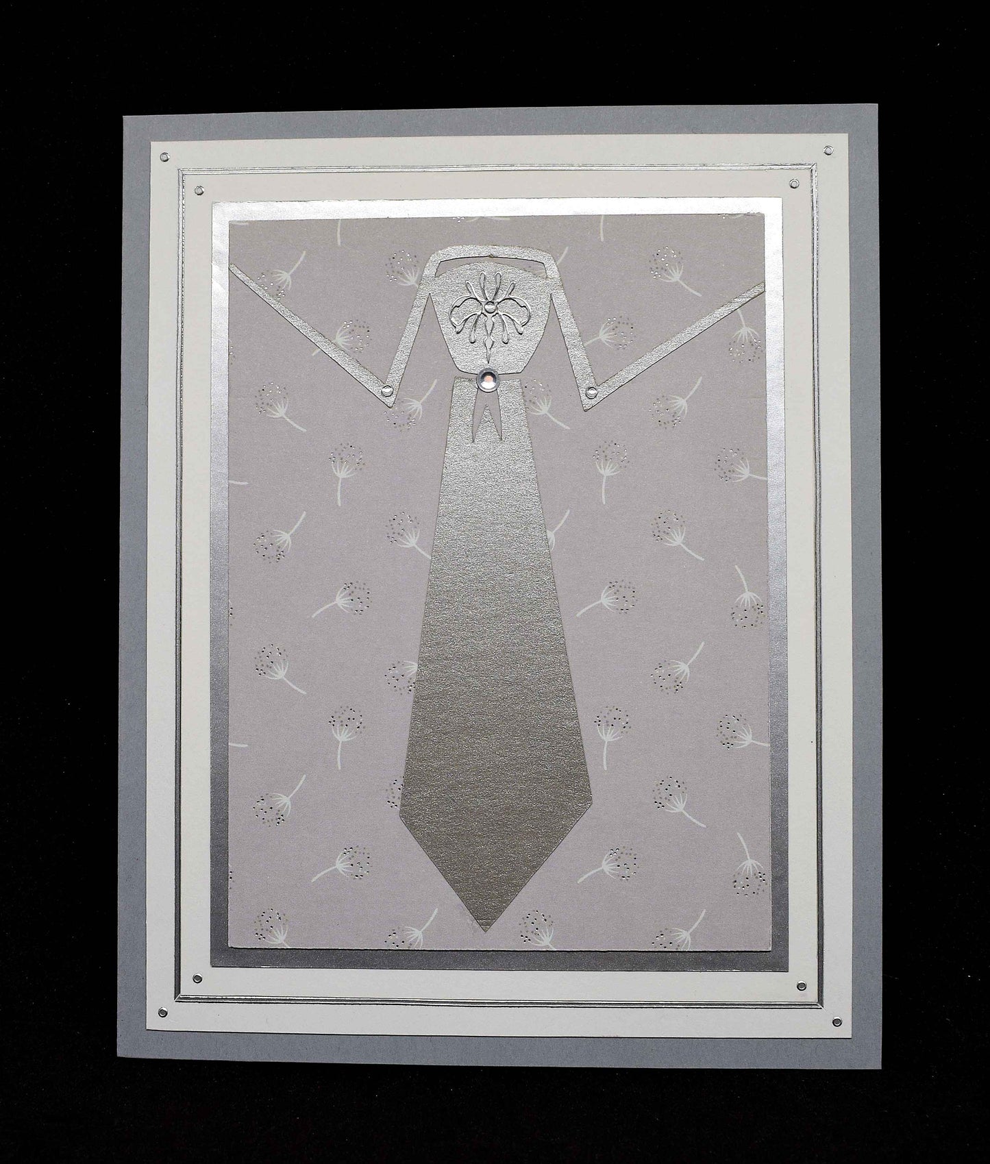 Carte d'anniversaire homme - carte personnalisable motif chemise et cravate