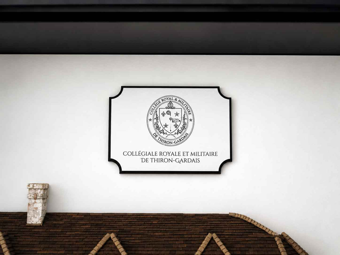Maquette tridimentionnelle de la collégiale royale et militaire de Thiron-Gardais