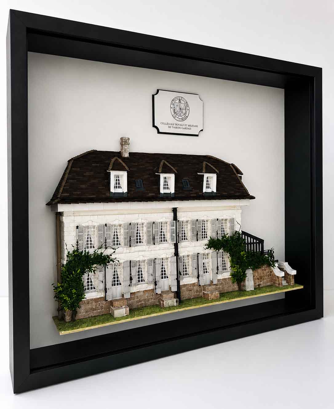 Maquette tridimentionnelle de la collégiale royale et militaire de Thiron-Gardais