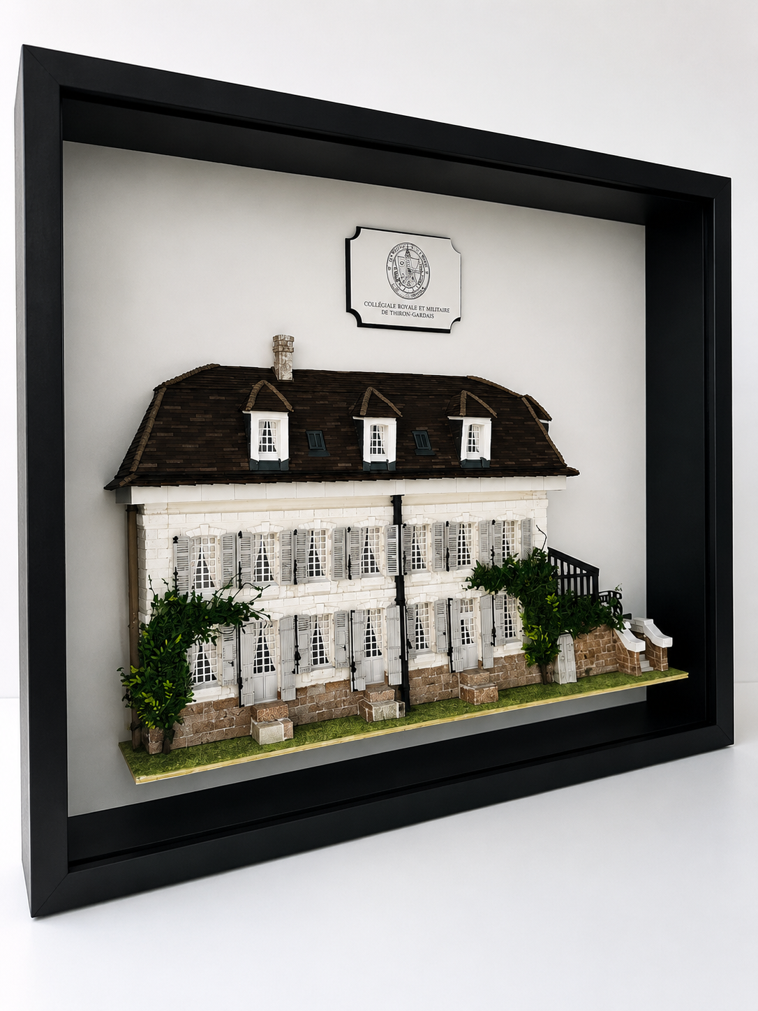 Maquette tridimentionnelle de la collégiale royale et militaire de Thiron-Gardais