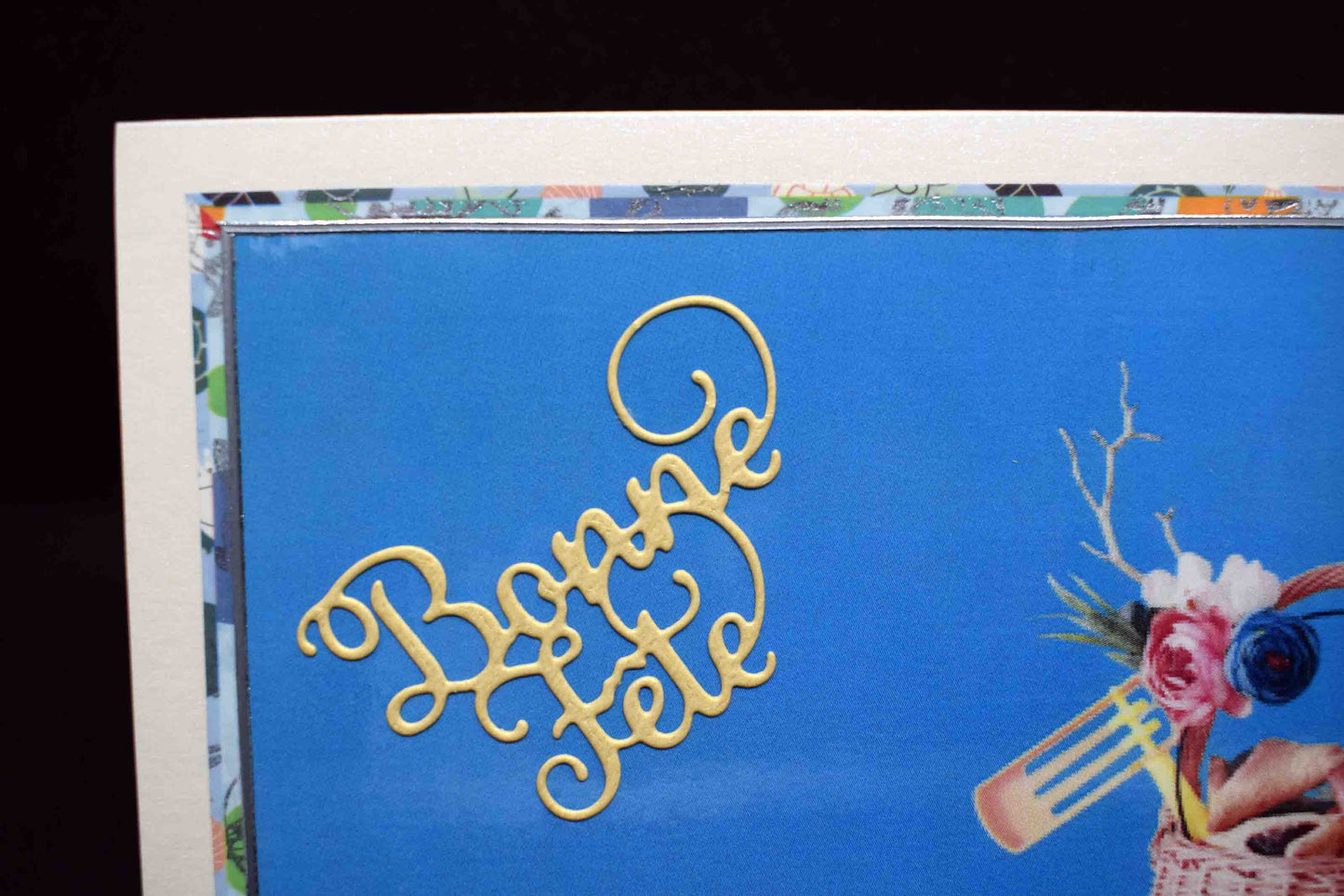 Carte  de Pourim 3D – carte artisanale personnalisable fête juive