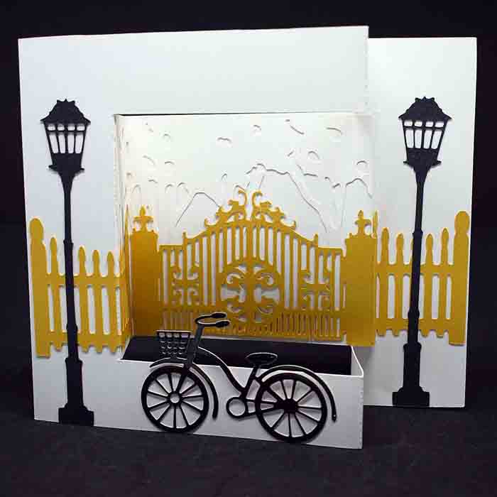 Carte pop up Arc de triomphe - carte de voeux originale Paris - Carte artisanale personnalisable