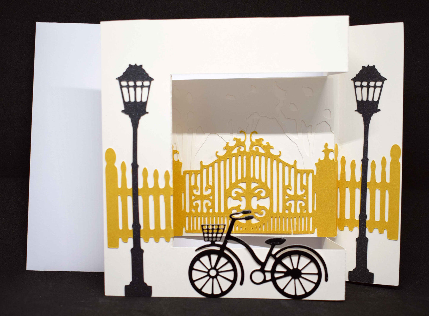 Carte pop up Arc de triomphe - carte de voeux originale Paris - Carte artisanale personnalisable