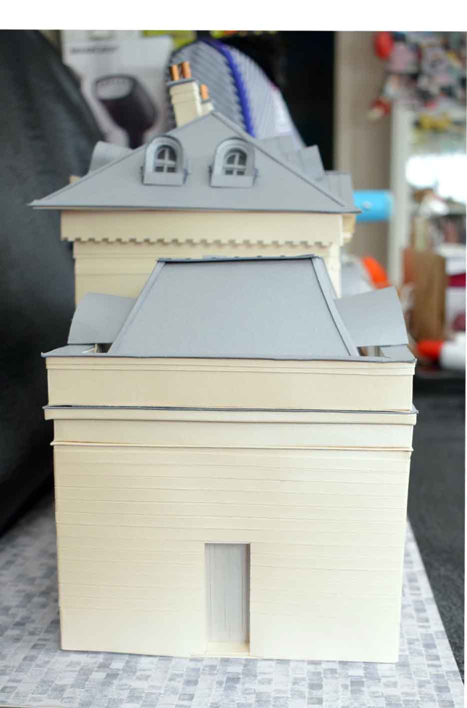 Maquette du château seigneurial de Villemomble