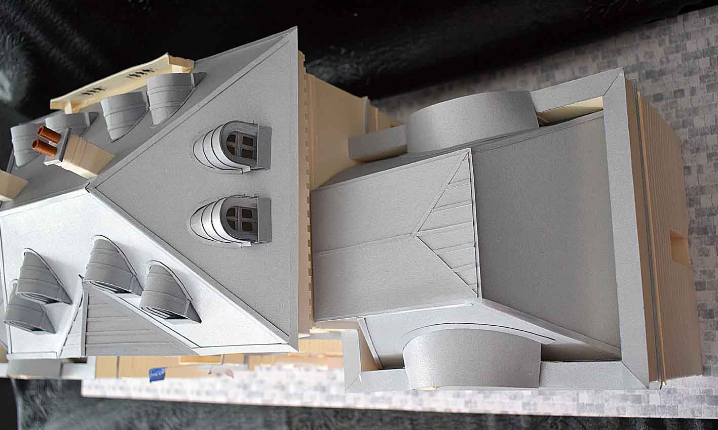 Maquette du château seigneurial de Villemomble