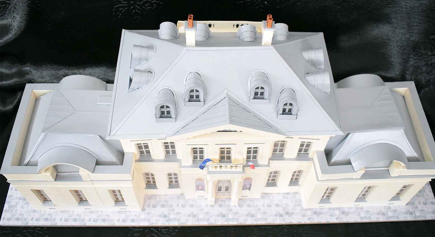 Maquette du château seigneurial de Villemomble