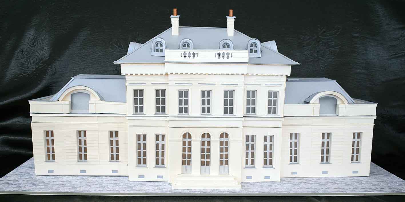 Maquette du château seigneurial de Villemomble