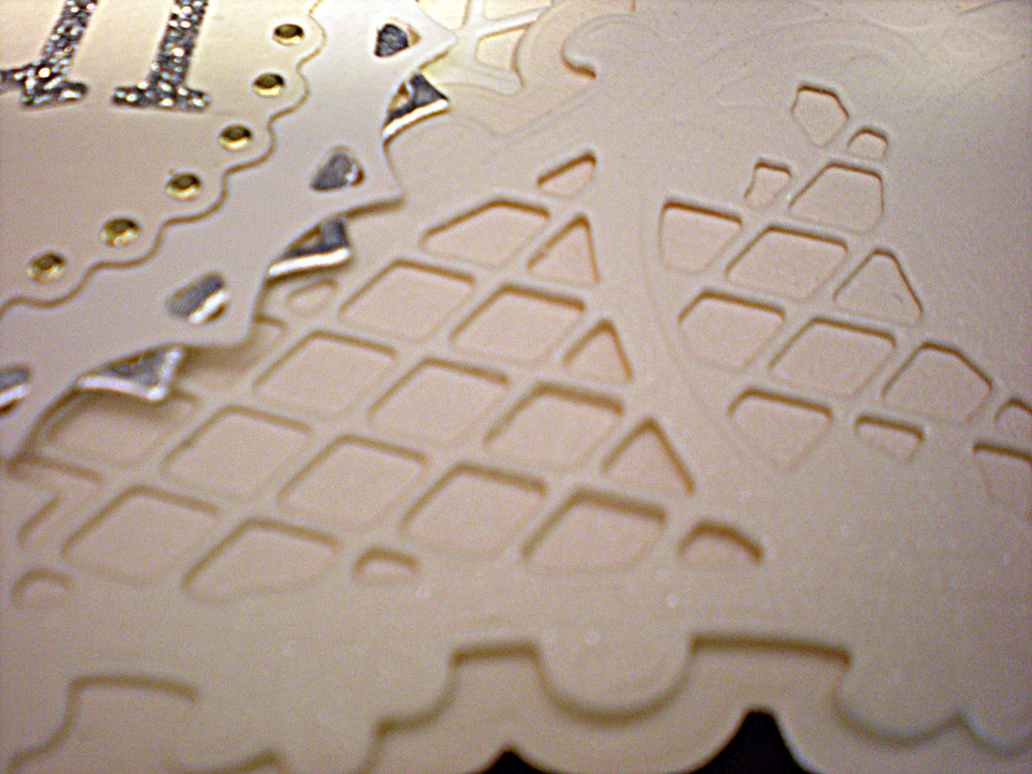 Carte de mariage artisanale 3D éventail - faire-part élégant et unique