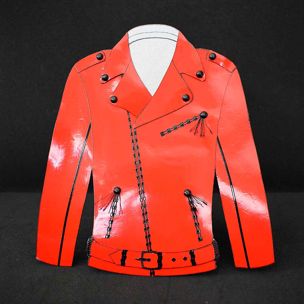 Carte d'anniversaire homme perfecto rouge - Carte chevalet personnalisable