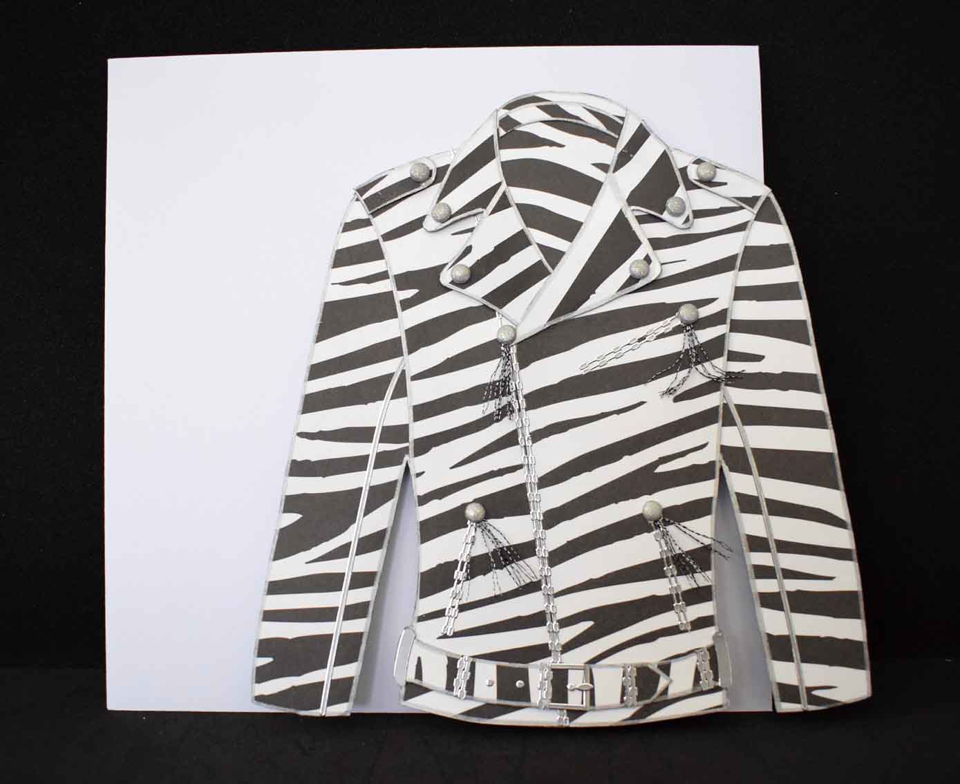 Carte d'anniversaire homme perfecto zébré - Carte chevalet personnalisable