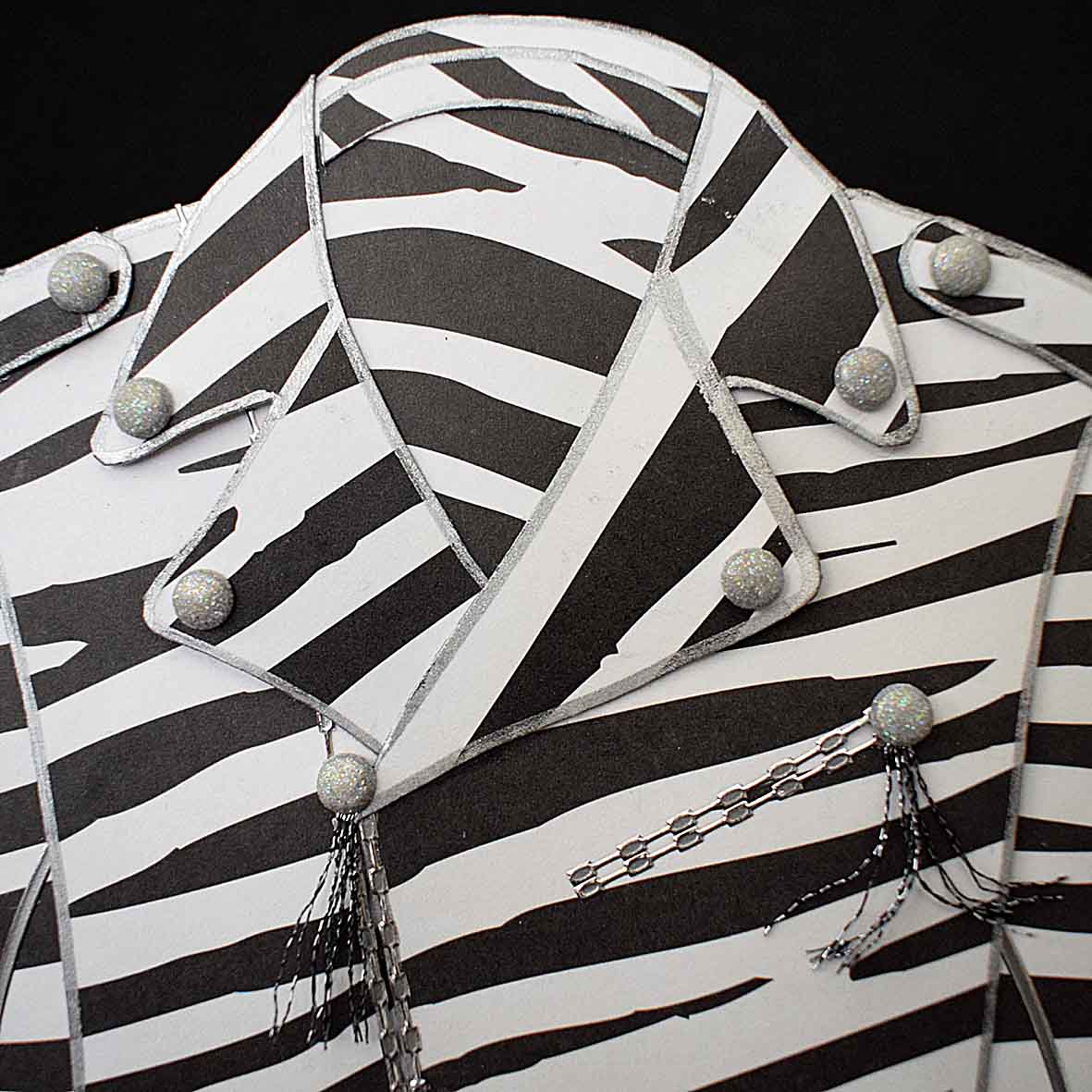 Carte d'anniversaire homme perfecto zébré - Carte chevalet personnalisable